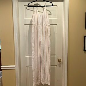 Anthropologie Essential Striped Jumpsuit